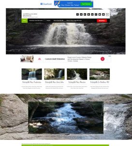 Waterfalls NB Website Design Internet Marketing